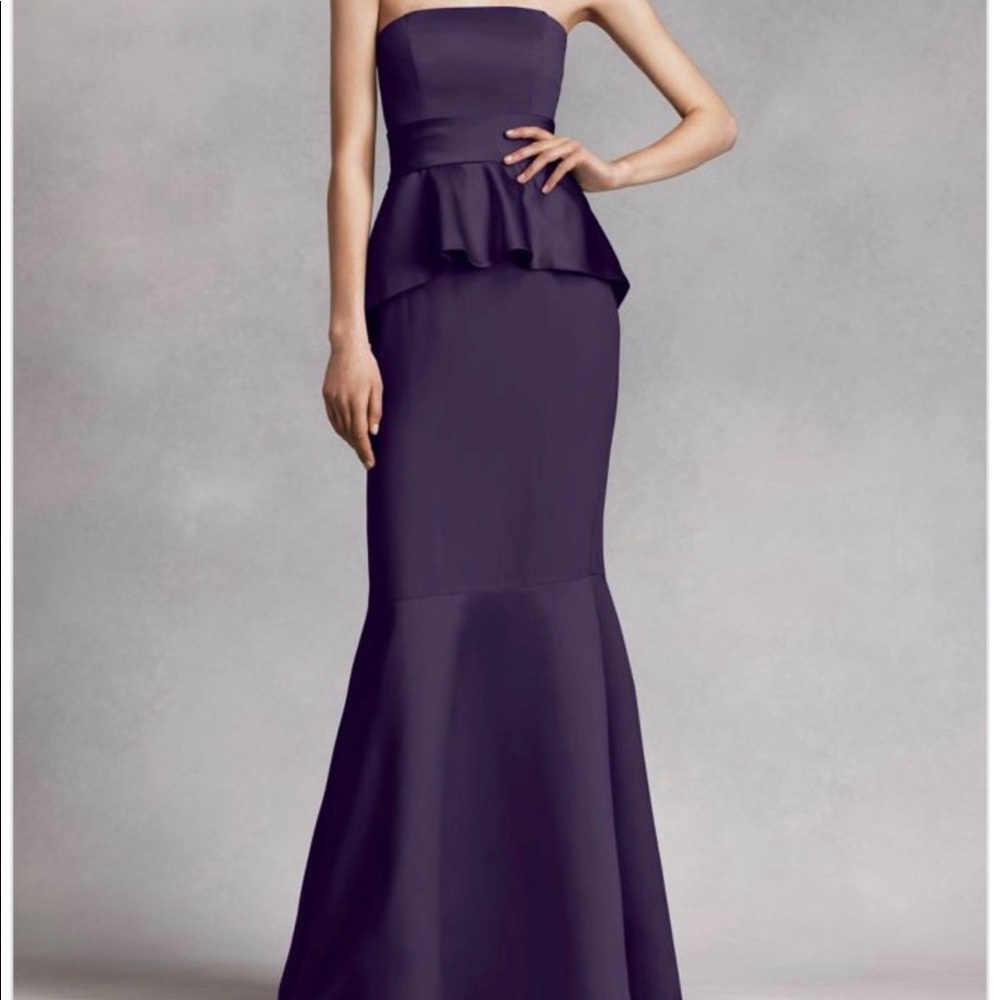 New Formal Vera Wang purple dress